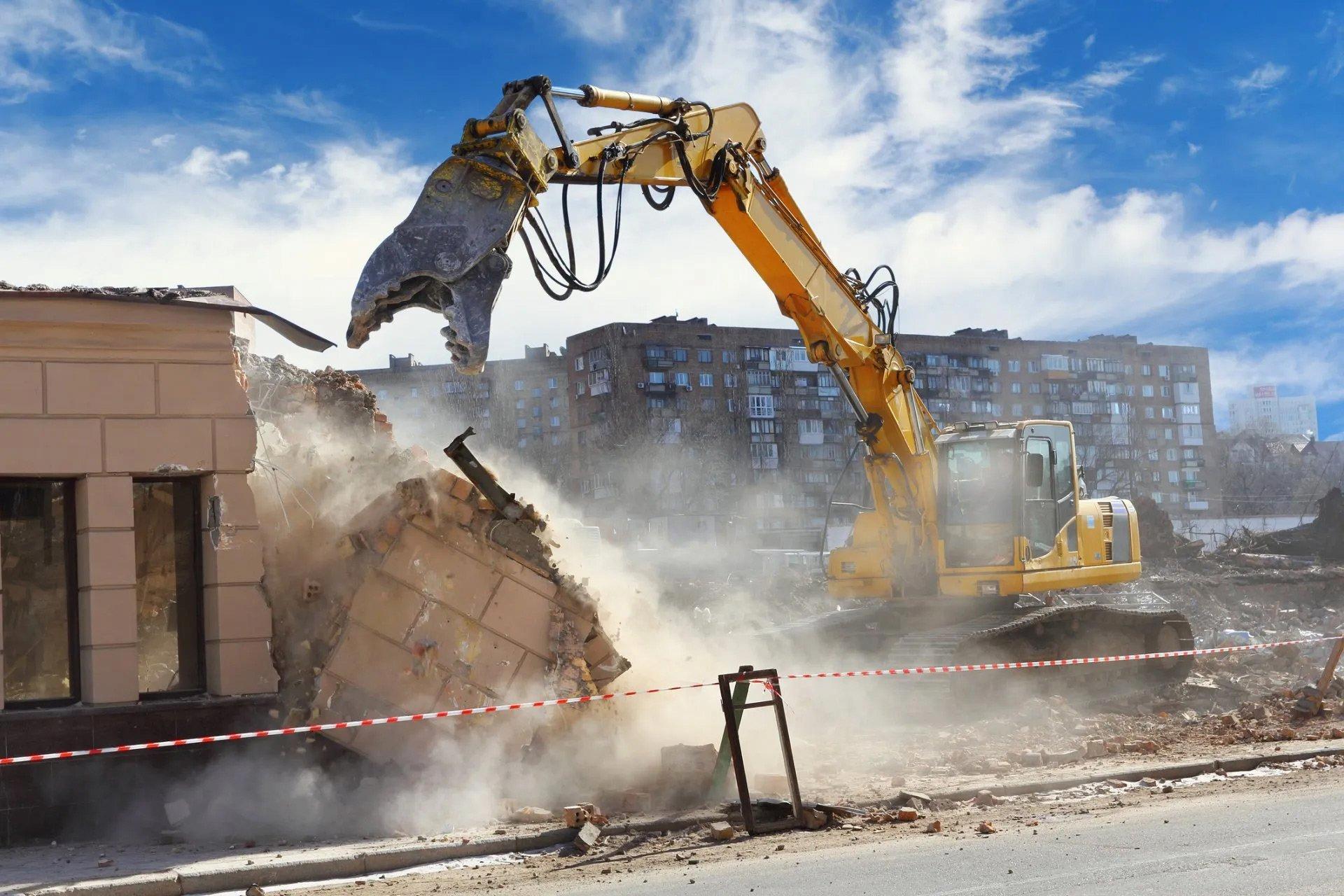 Implement Safety Measures To Complete The Demolition